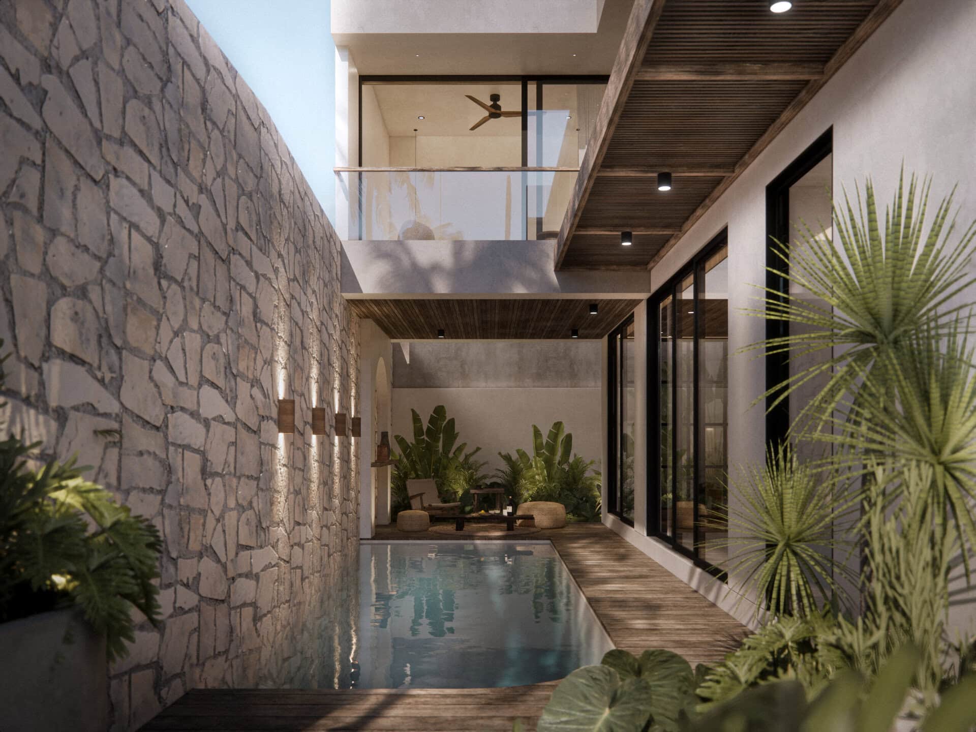 LUXURIOUS 2 BEDROOM VILLA IN PERERENAN FOR SALE LEASEHOLD BE-943 